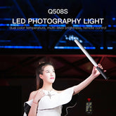 LUXCeO Q508S Dual Color Temperature 1000LM Photo LED Stick Video Light Handheld LED Fill Light Flash Lighting Lamp, Q508S